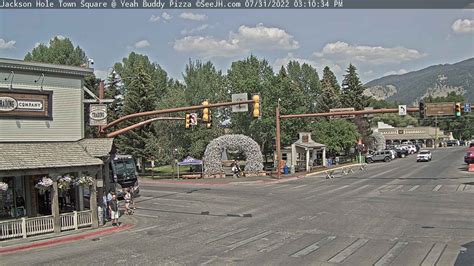 jackson hole town square webcam|Jackson Hole Town Square Webcam